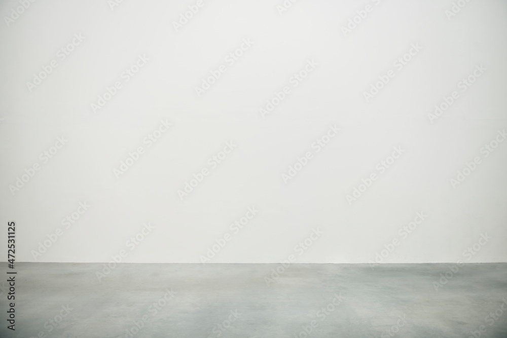 Concrete wall and floor wallpaper