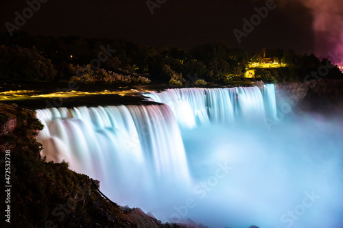 American falls  Niagara falls at Night