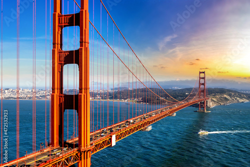 Fototapeta Golden Gate Bridge in San Francisco