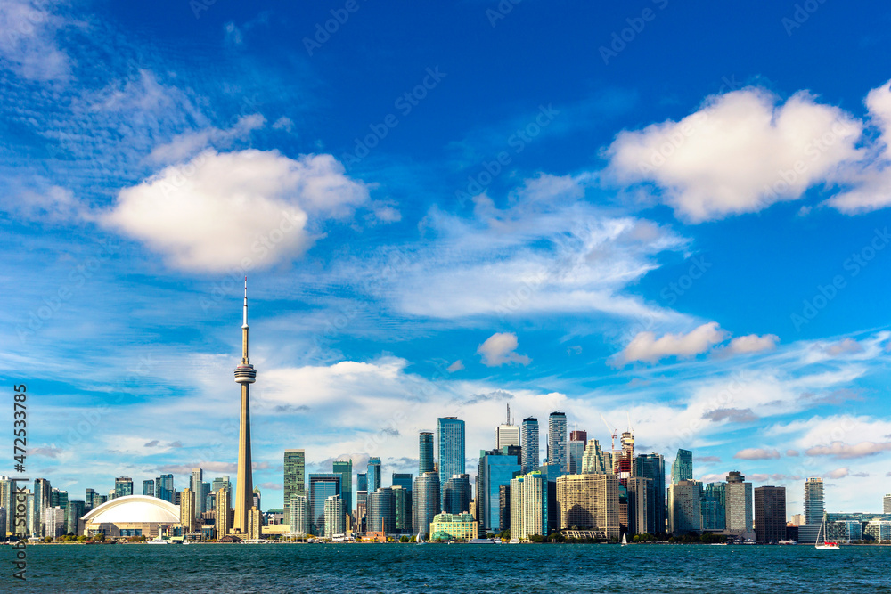 Fototapeta premium Toronto and CN Tower, Canada