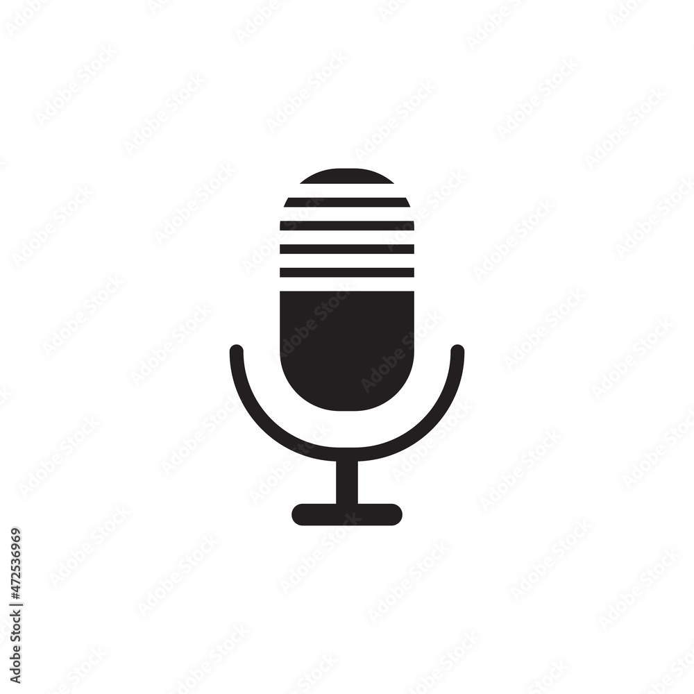 microphone icon vector design templates microphone icon vector design templates