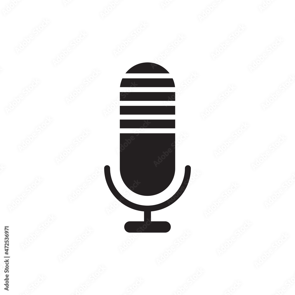 microphone icon vector design templates microphone icon vector design templates