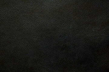 black background made of genuine leather, solid black background closeup leather, black