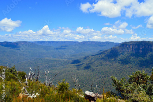 A view of the Jamison Valley in the Blue Mountains photo