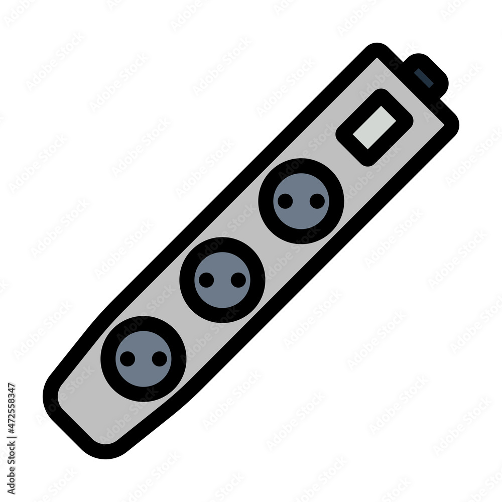 Fototapeta premium Electric Extension Icon