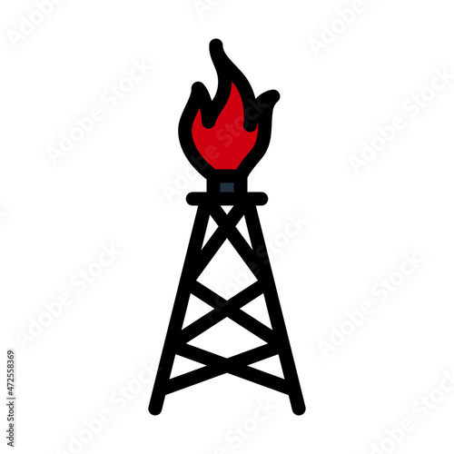 Gas Tower Icon