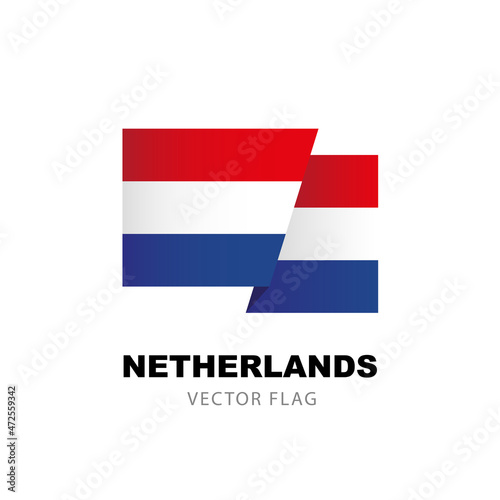 Netherlands flag. Vector illustration isolated on white background. Free Download Netherlands flag. Vector illustration isolated on white background. - GFXLoad