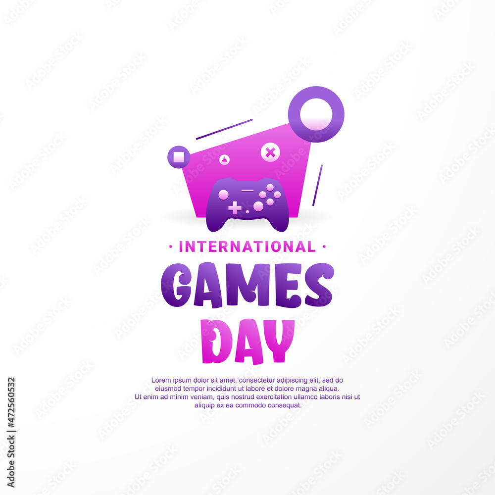 World Games Day Design Background For Greeting Moment