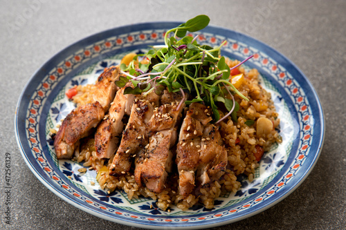 meat fried rice