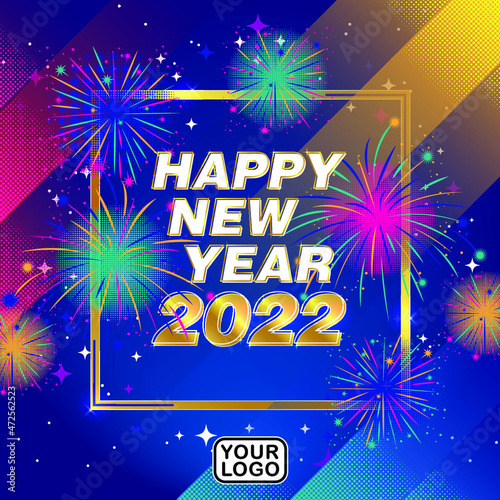 happy new year 2022 
