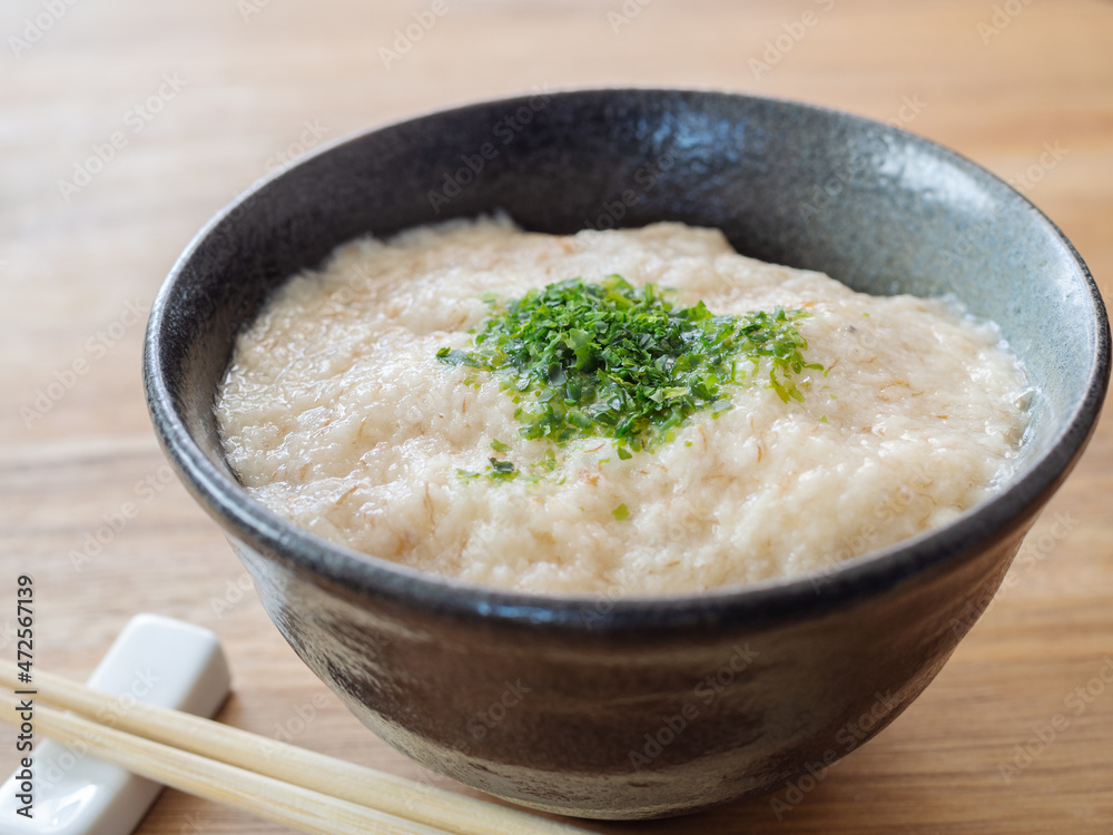 自然薯のとろろご飯 自然薯のとろろご飯