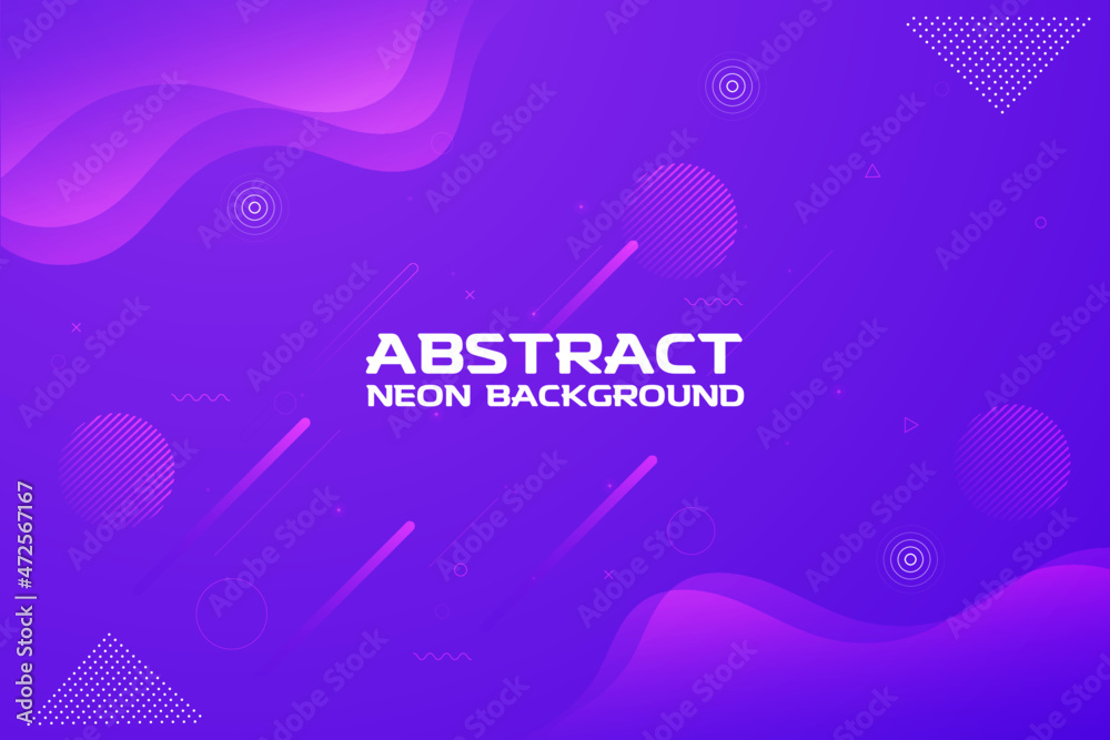 Modern Realistic Blue neon speed lights glowing technology sports wavy Abstract background Vector