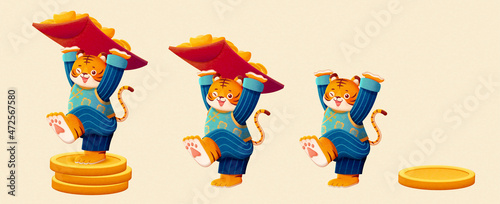 Year of The Tiger character design