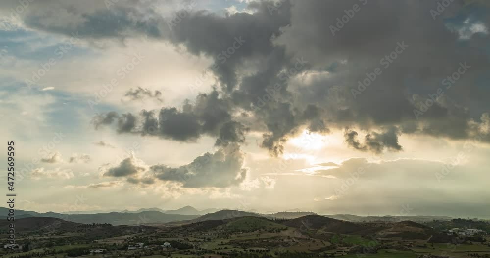 Timelapse video of a mountain range Timelapse video of a mountain range