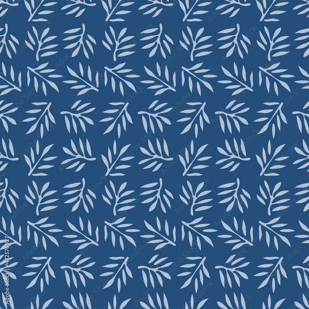 Japanese Tropical Palm Leaf Vector Seamless Pattern
Japanese Tropical Palm Leaf Vector Seamless Pattern