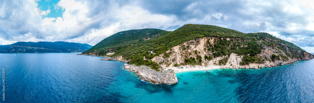 Porto Katsiki auf Lefkada, Griechische Insel in Ionischem Meer