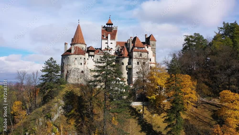 Brasov, Transylvania. Romania. The medieval Castle of Bran, known for the myth of Dracula. Brasov, Transylvania. Romania. The medieval Castle of Bran, known for the myth of Dracula.
