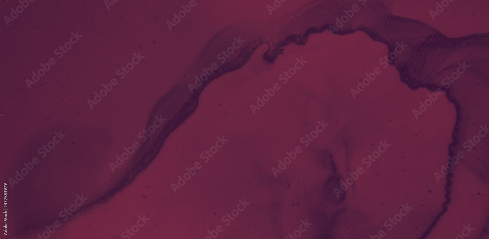 Fototapeta premium Red Wine Splash. Watercolour Template. Abstract