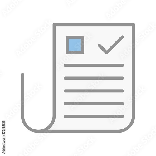 consent Filled light Vector Icon Design