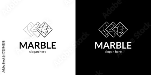 Classic marble logo