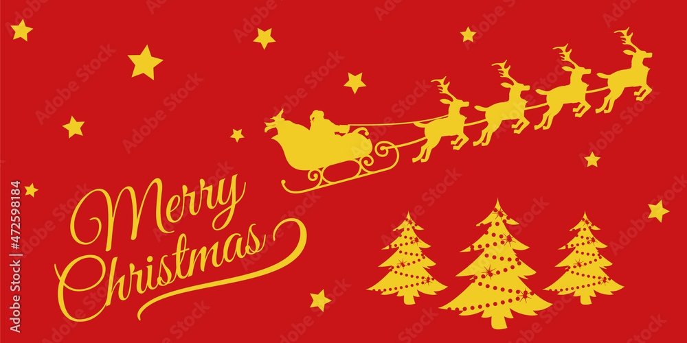 Merry Christmas modern card set elements greeting text lettering vector Merry Christmas modern card set elements greeting text lettering vector