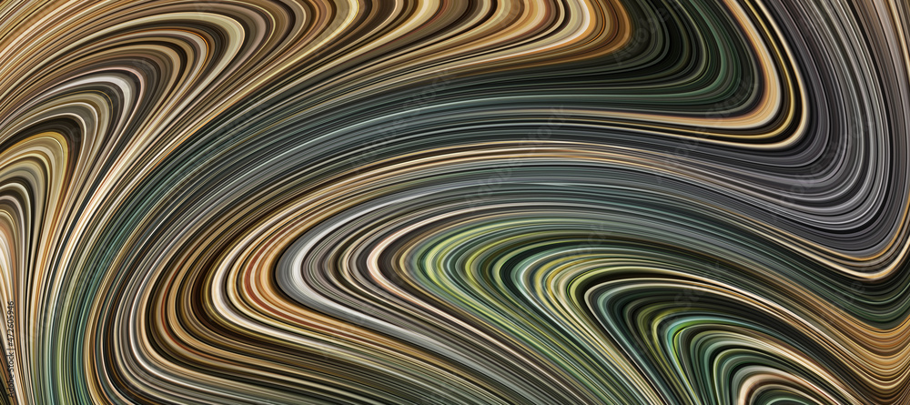 Artistic Shape with Gradient Contemporary Backdrop