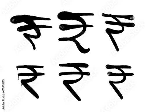 National money sign currency icon symbol rupi
