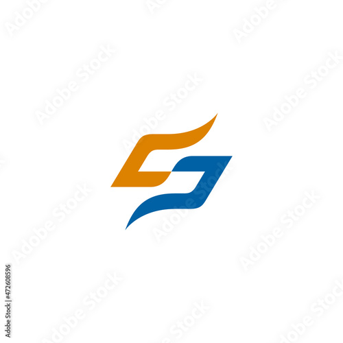 Free Download CS Logo Simple Design - GFXLoad