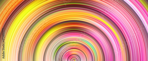 Paint line bright circle background