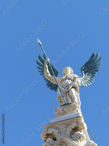 Sienne italie statue ange