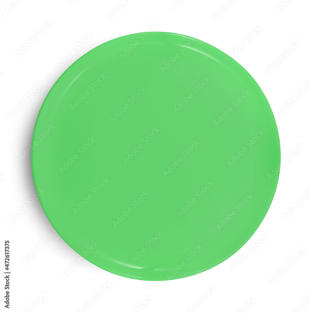 empty plate isolated on white background empty plate isolated on white background