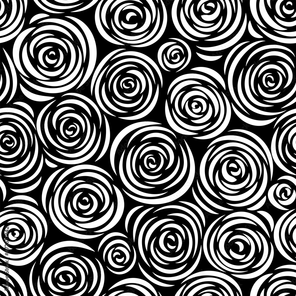 abstract floral black and white pattern abstract floral black and white pattern