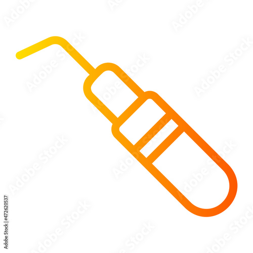 Dental Probe gradient icon