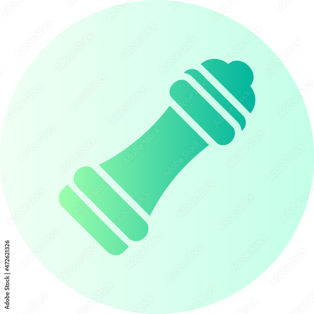 salt shaker gradient icon salt shaker gradient icon