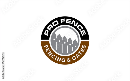Illustration graphic vector of fence home solution logo design template