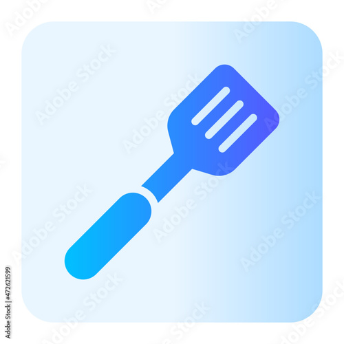 spatula gradient icon