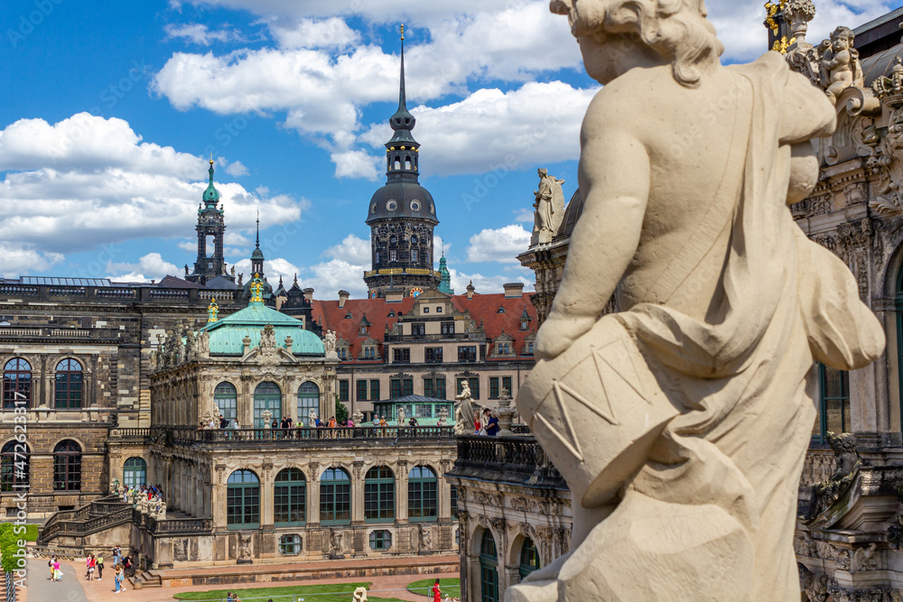 Dresdner Zwinger im Sommer