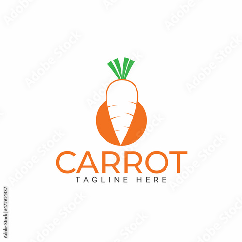 Wortel vector logo. Wortel icon in flat style.