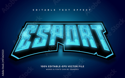 Esport text effect