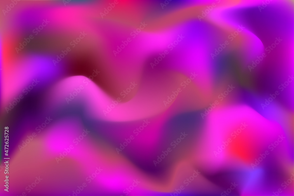 Fototapeta premium Abstract textured gradient volumetric pink background