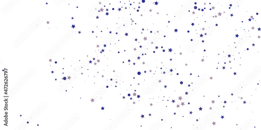 Azure Christmas Cosmos. Blue Pattern Sky. Indigo Confetti Card. Navy Celebration Wallpaper. Azure Universe Design. Sparkling Space. Starry Poster.