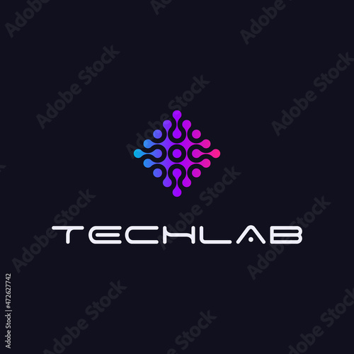 Science Technology Laboratory Abstract Company Logo