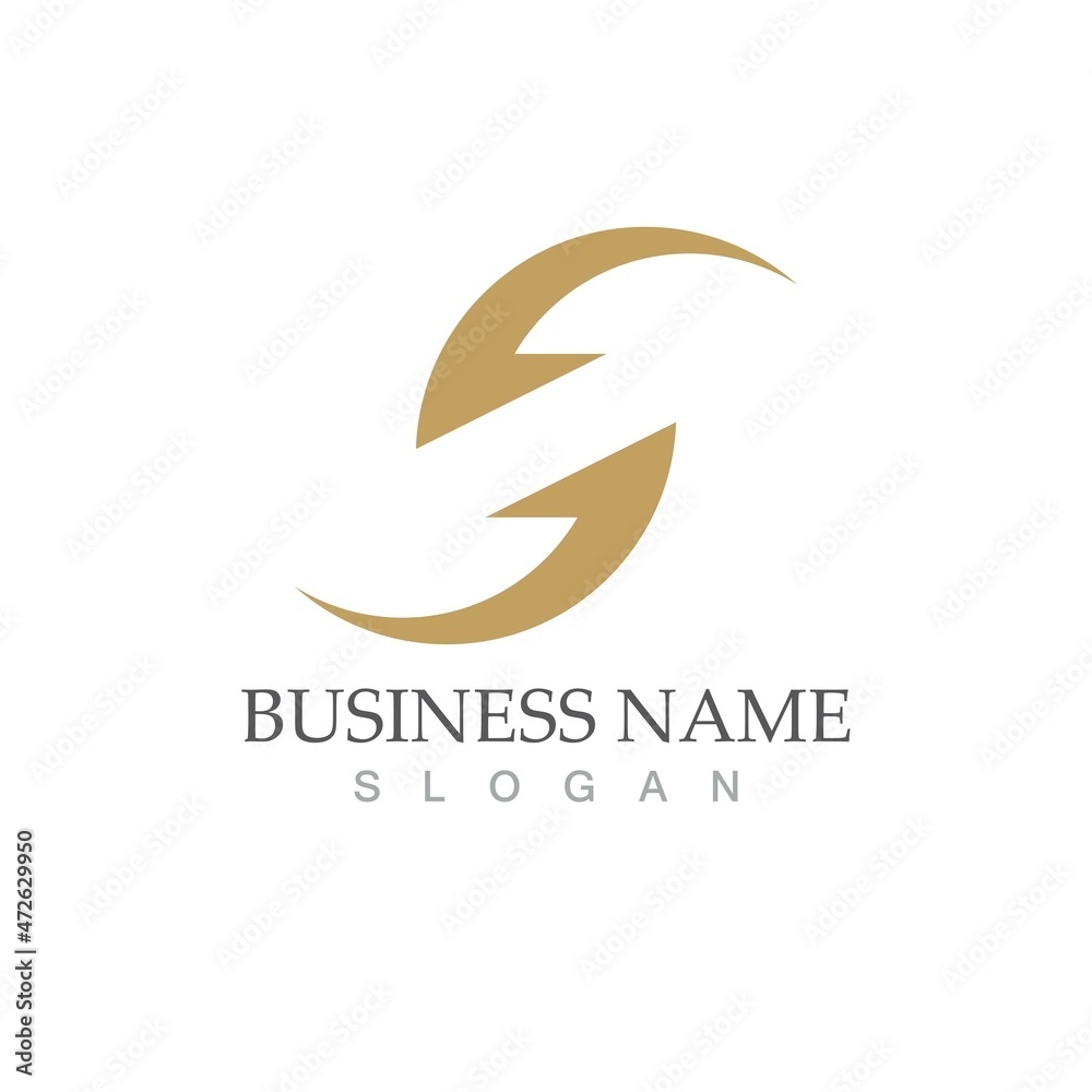Business corporate S letter logo Business corporate S letter logo