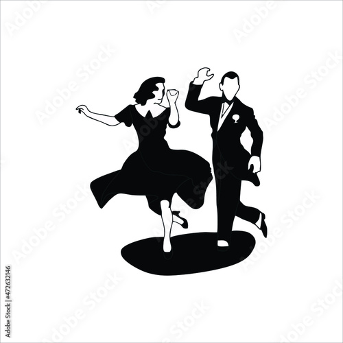 Dance vector design