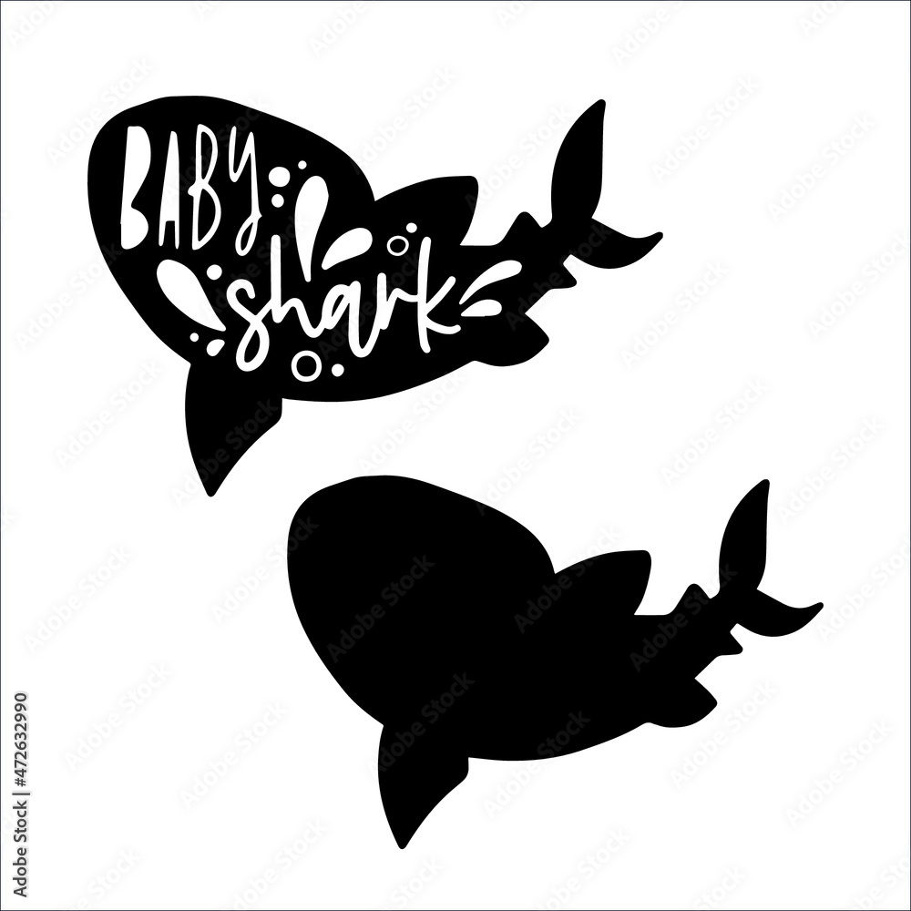 Fototapeta premium baby shark 