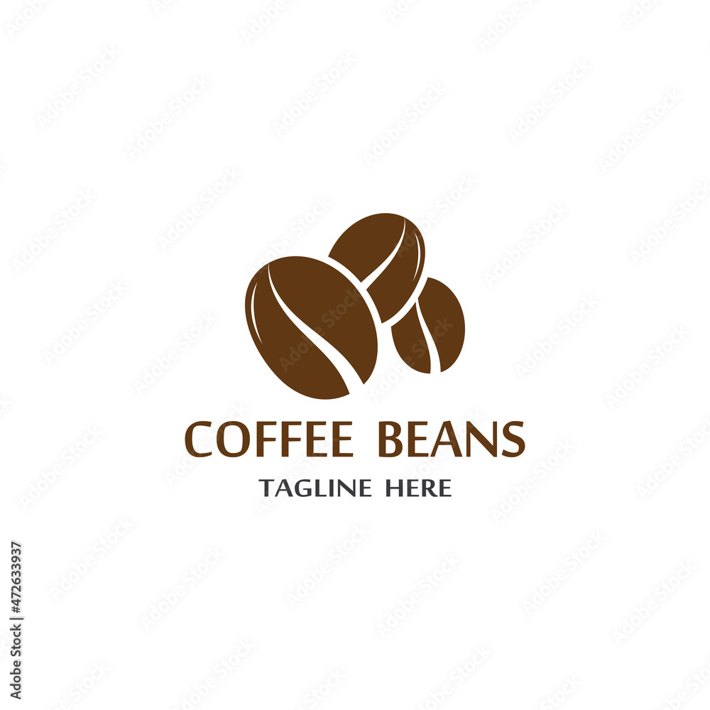 coffee bean icon vector coffee bean icon vector