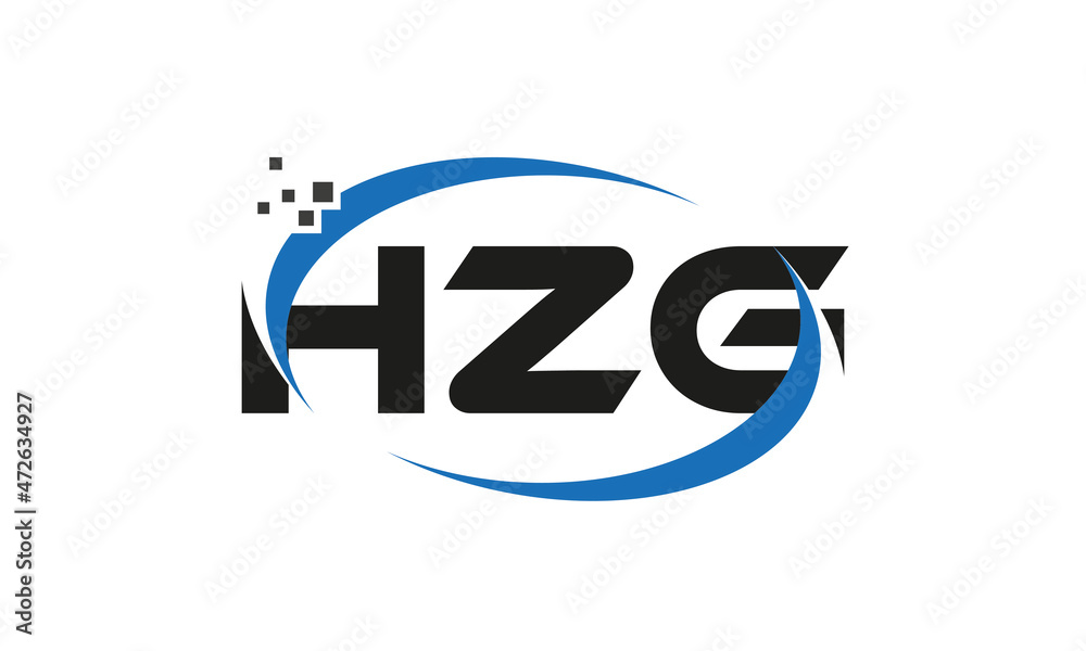 dots or points letter HZG technology logo designs concept vector Template Element dots or points letter HZG technology logo designs concept vector Template Element