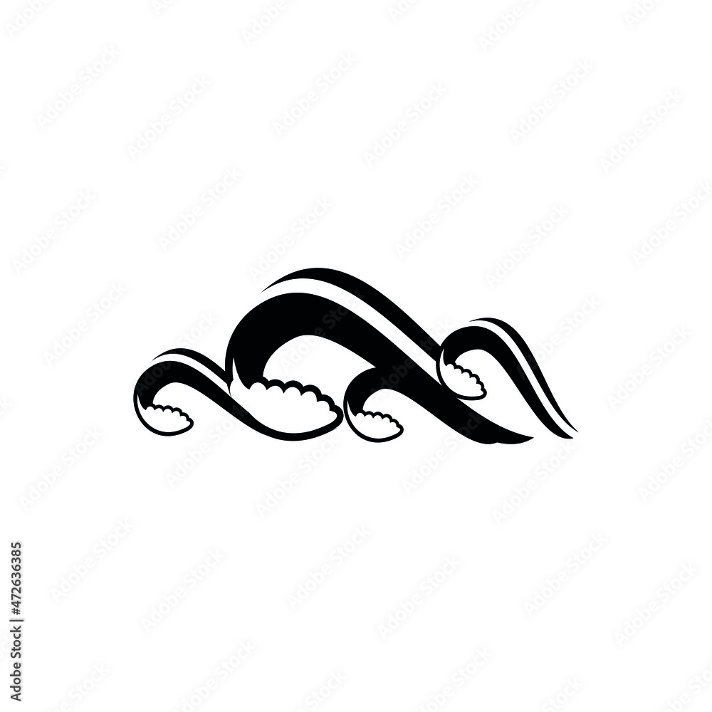 Waves icon vector set. Ocean illustration sign collection. Sea symbol or logo. Waves icon vector set. Ocean illustration sign collection. Sea symbol or logo.