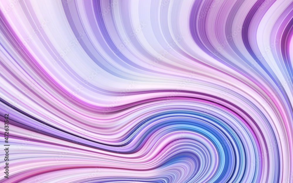Fototapeta premium Swirling abstract blue pink lines