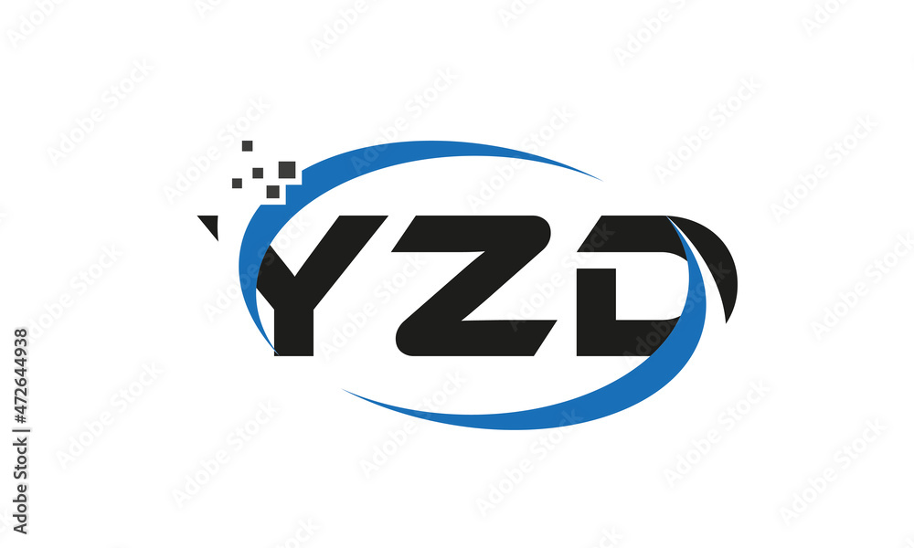 dots or points letter YZD technology logo designs concept vector Template Element dots or points letter YZD technology logo designs concept vector Template Element
